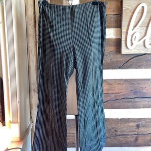 Anthropologie Black & White Pant